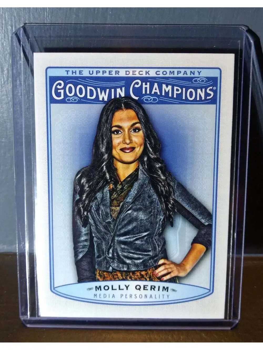 2019 Upper Deck Goodwin Champions Molly Qerim #9 Media Personality Card